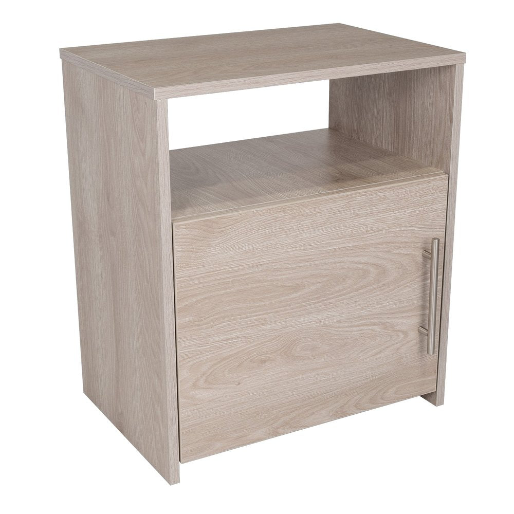 Gray Wood Nightstand - 23-inch