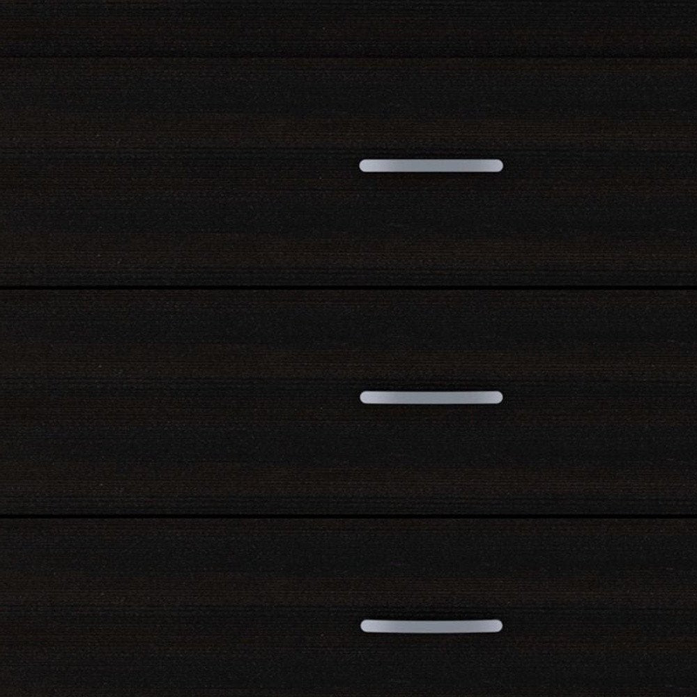 Black Three Drawer Dresser - 32-inch