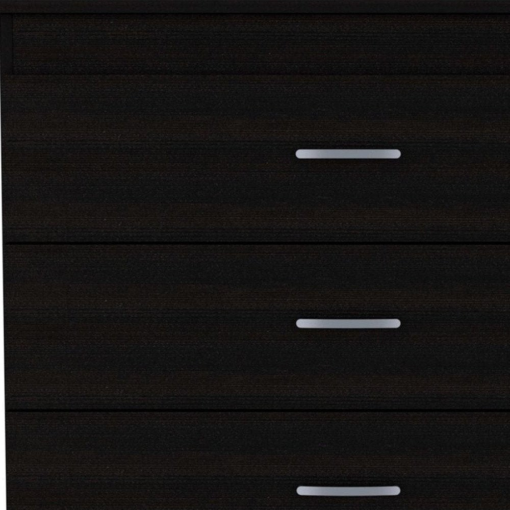 Black Three Drawer Dresser - 32-inch