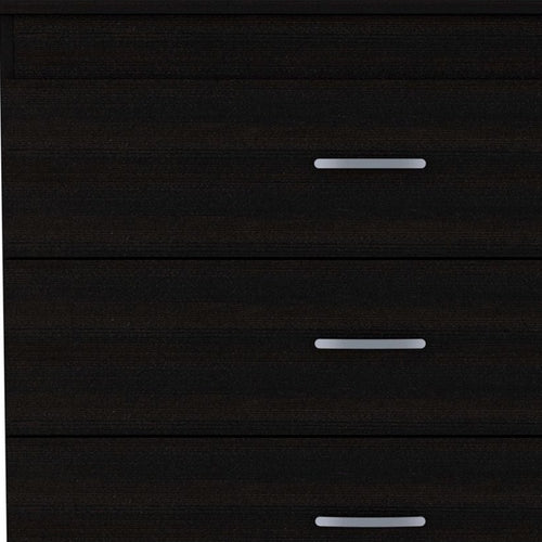 Black Three Drawer Dresser - 32-inch
