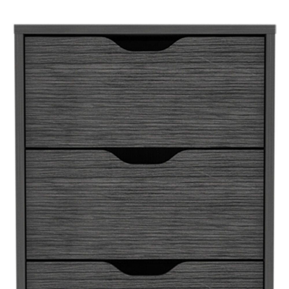White Five Drawer Standard Chest - 18-inch