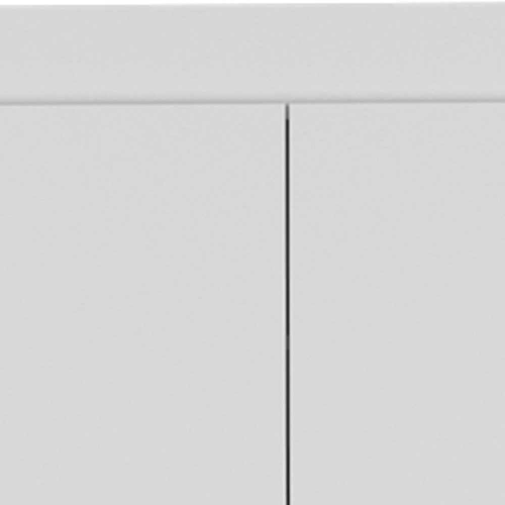 White Wood Pantry or Storage Closet - 67-inch