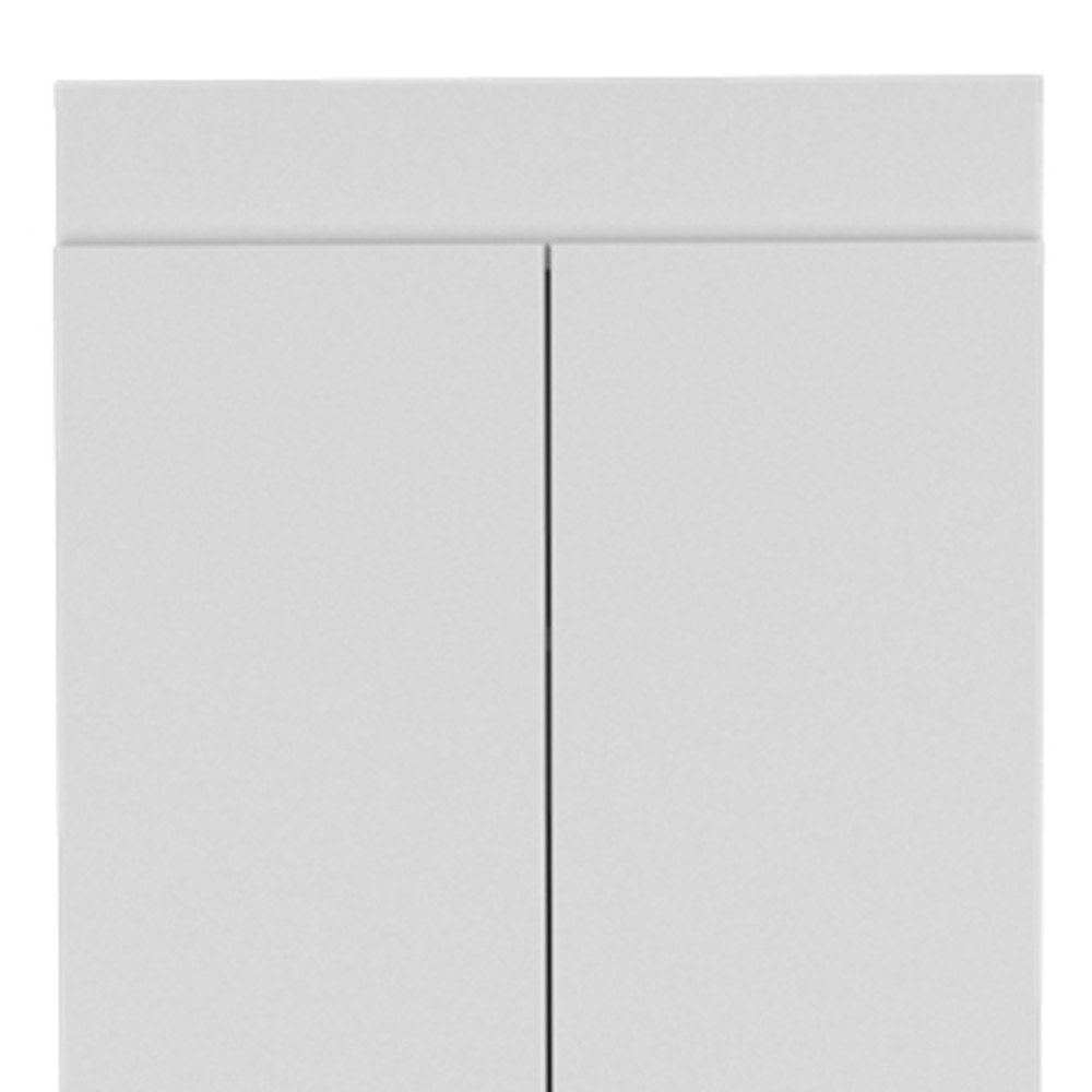 White Wood Pantry or Storage Closet - 67-inch