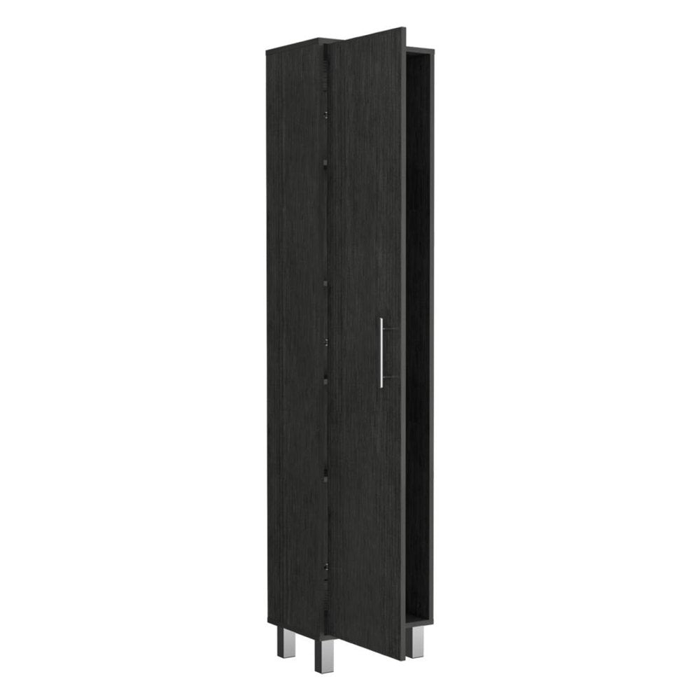 Gray Wood Pantry or Storage Closet - 71-inch