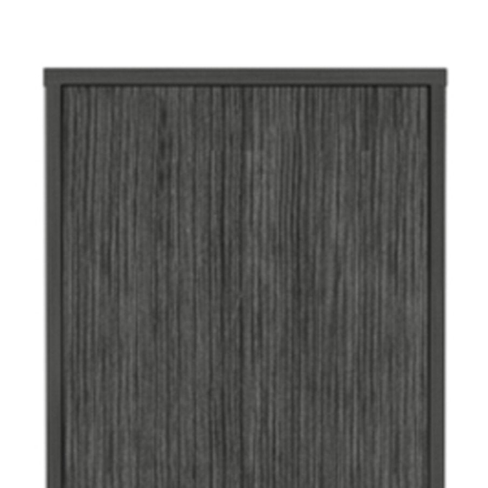 Gray Wood Pantry or Storage Closet - 71-inch
