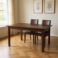 Coffee Solid Wood Dining Table - 48-inch