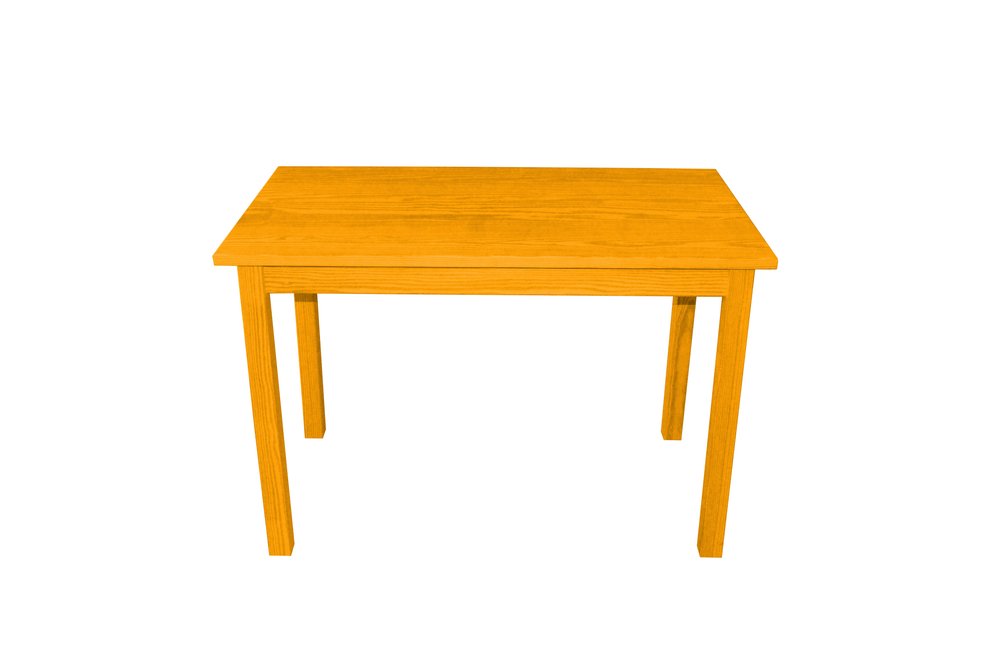 Goldenrod Solid Wood Dining Table - 48-inch