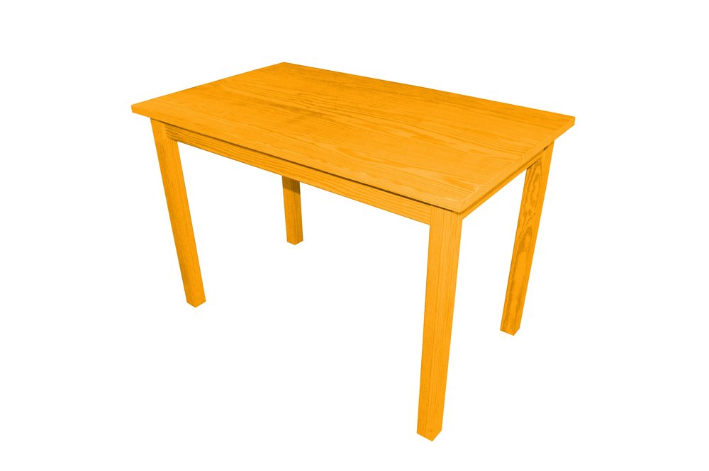Goldenrod Solid Wood Dining Table - 48-inch