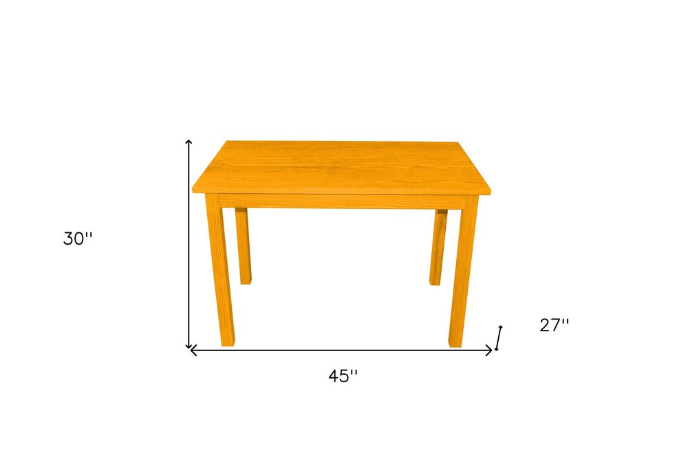Goldenrod Solid Wood Dining Table - 48-inch