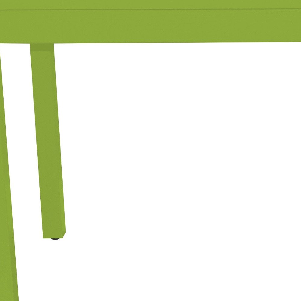 Chartreuse Solid Wood Dining Table - 48-inch