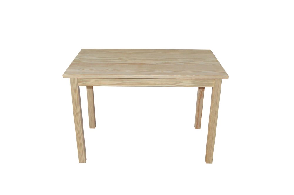 Natural Solid Wood Dining Table - 48-inch