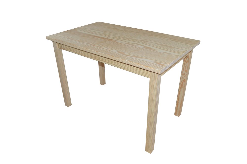 Natural Solid Wood Dining Table - 48-inch
