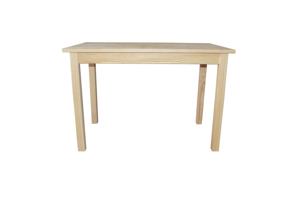 Natural Solid Wood Dining Table - 48-inch