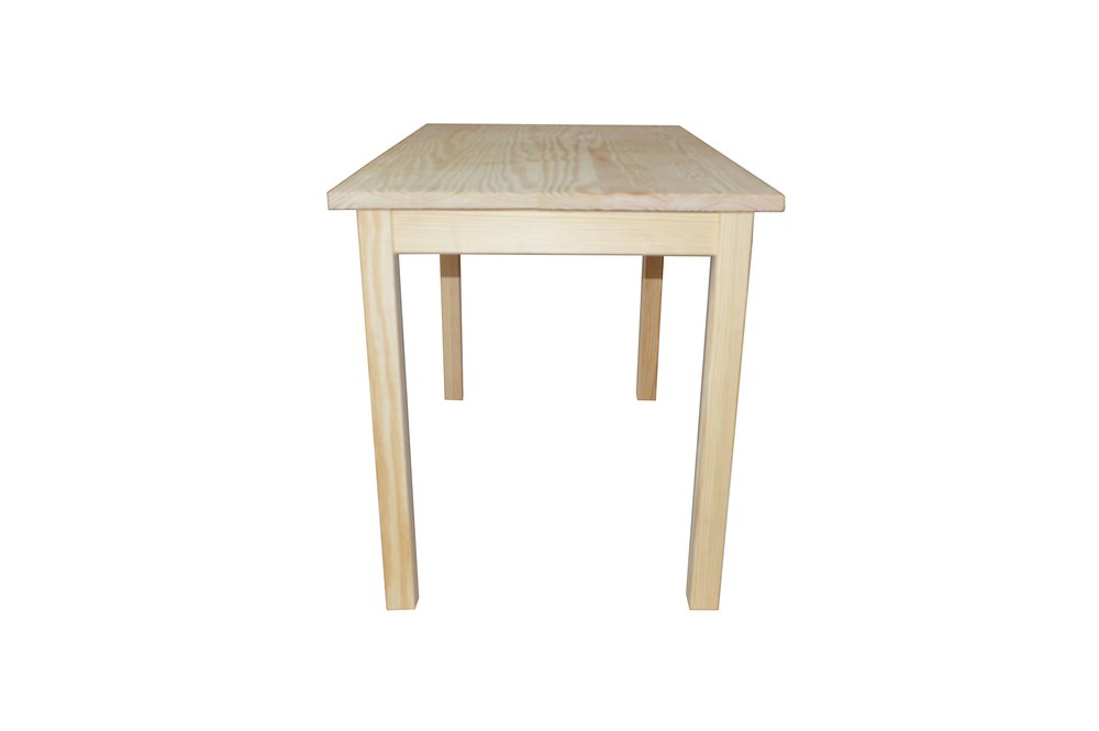 Natural Solid Wood Dining Table - 48-inch