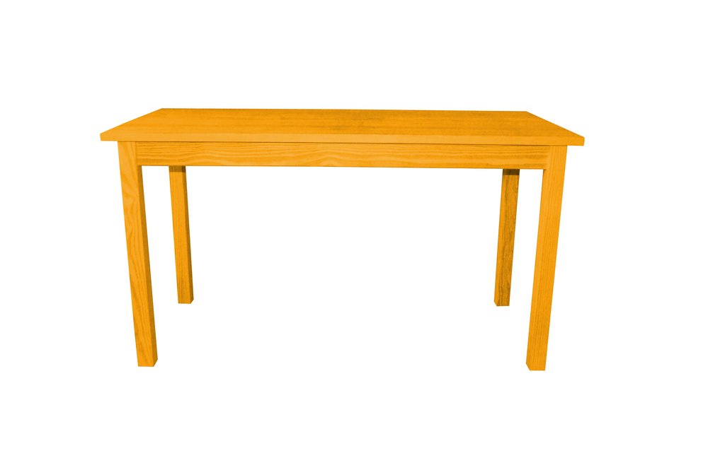 Goldenrod Solid Wood Dining Table - 60-inch