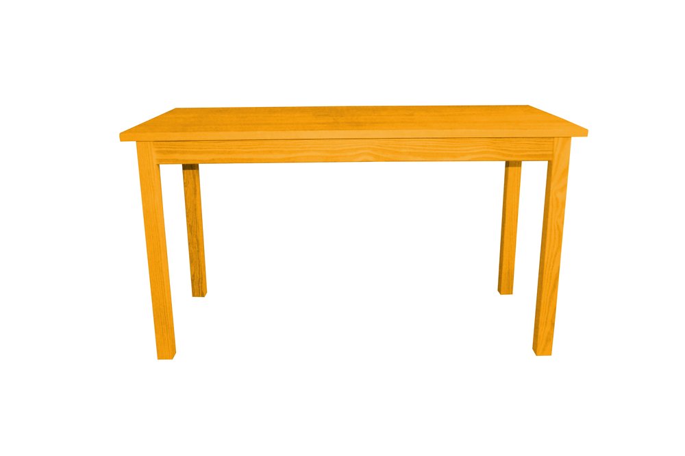 Goldenrod Solid Wood Dining Table - 60-inch
