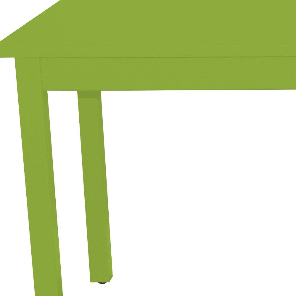 Chartreuse Solid Wood Dining Table - 60-inch