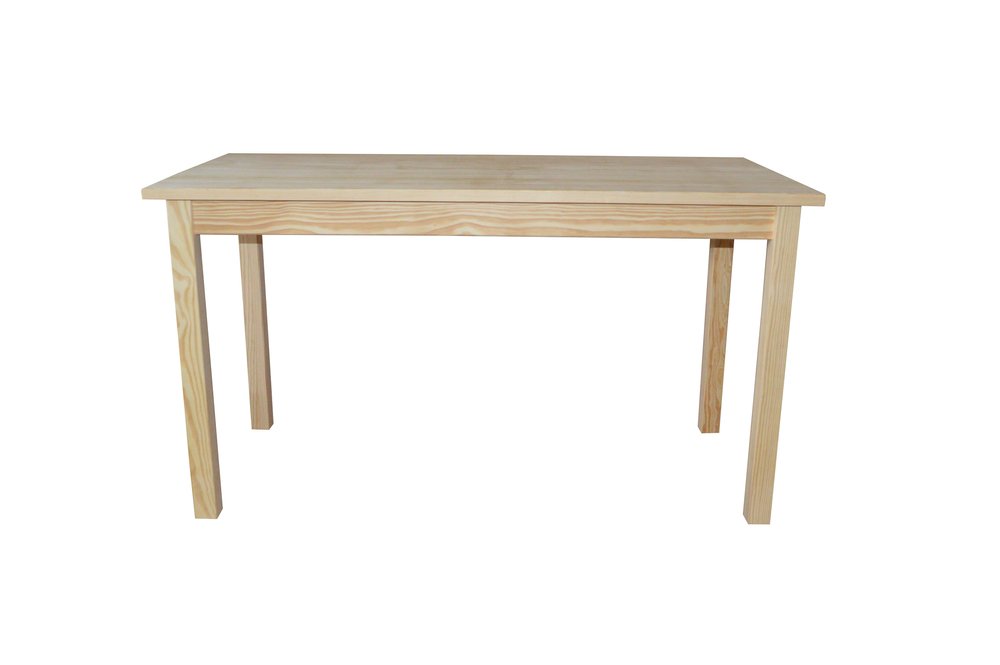 Natural Solid Wood Dining Table - 60-inch