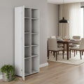 White Wood Pantry or Storage Closet - 67-inch