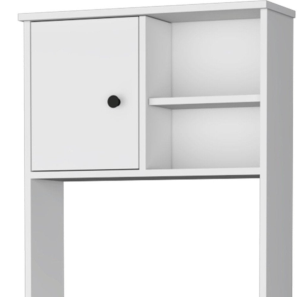 White Wood Pantry or Storage Closet - 67-inch