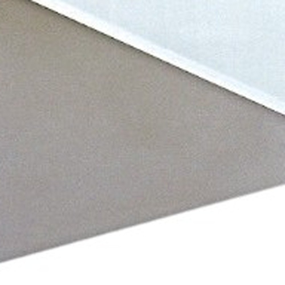 White Glass Sled Coffee Table - 24-inch