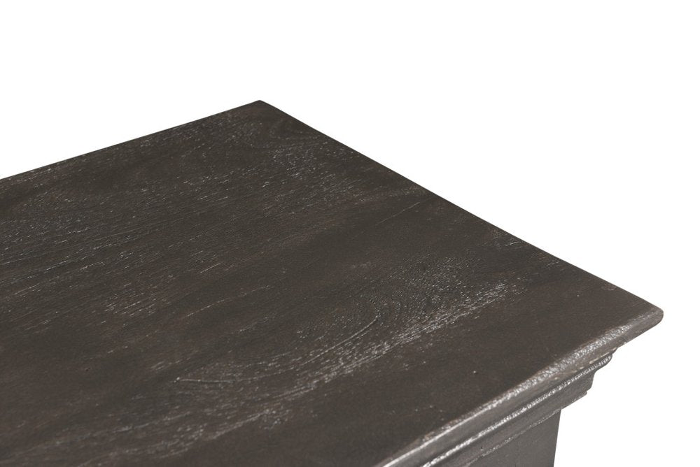 Brown Solid Wood Seven Drawer Double Dresser - 64-inch