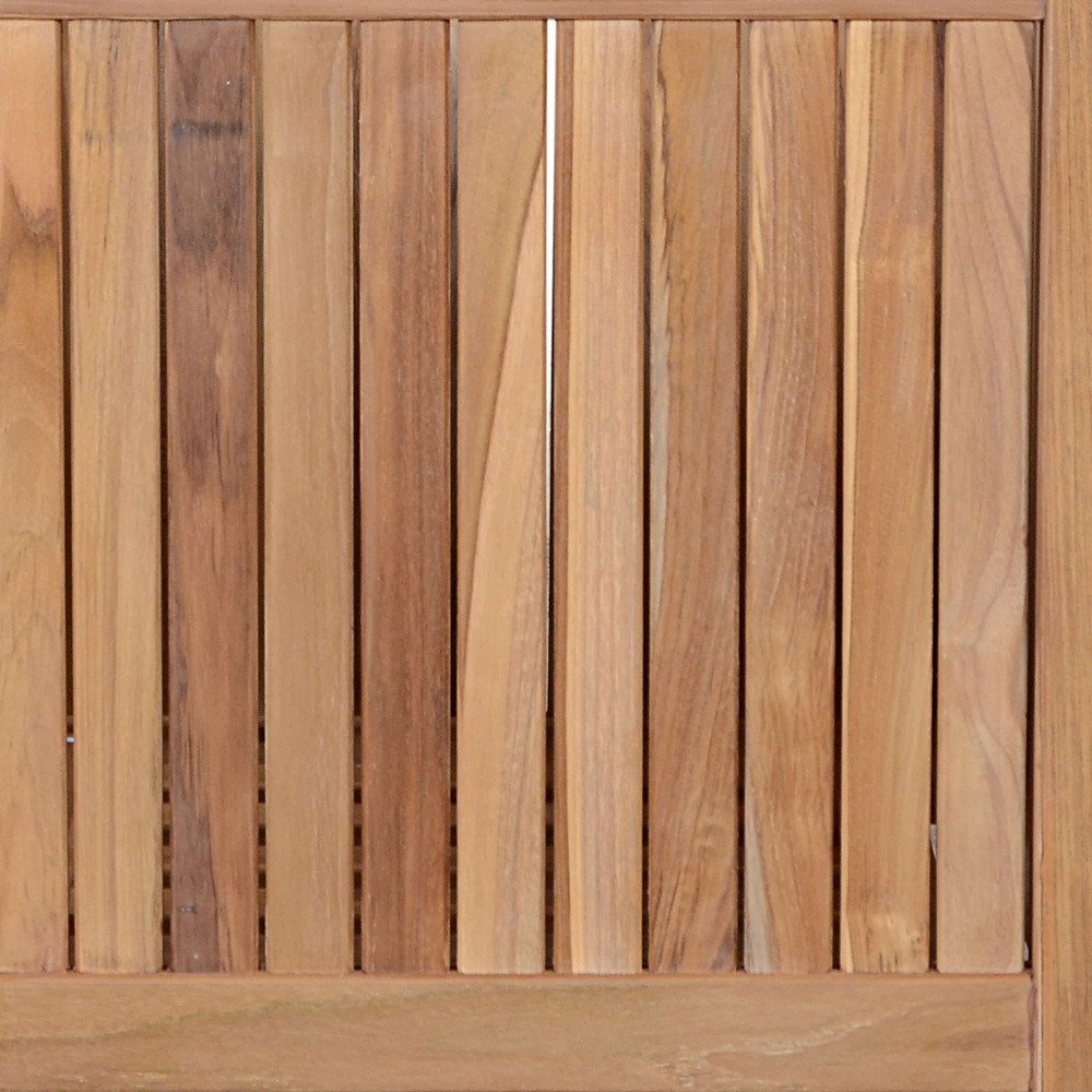 Natural Solid Wood Indoor Outdoor Square Planter Box - 18-inch