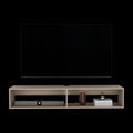 Beige Floating Mount TV Stand - 59-inch