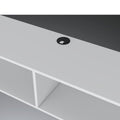 White Floating Mount TV Stand - 59-inch