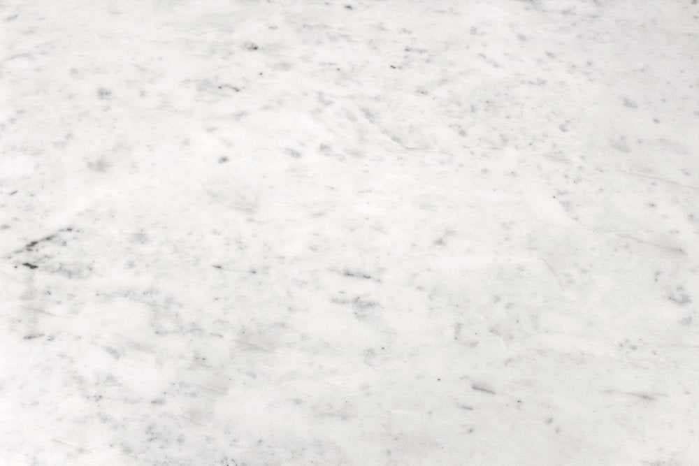 White and Black Genuine Marble and Solid Wood Square Coffee Table