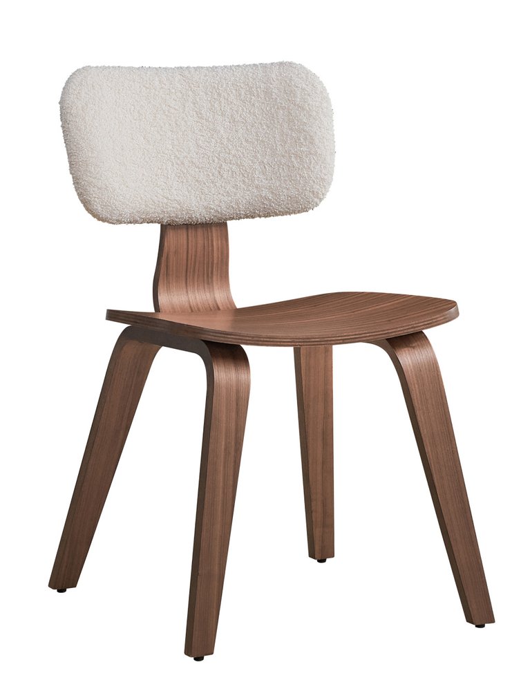 Set of Two Green and Brown Fabric Open Back Dining Side Chairs