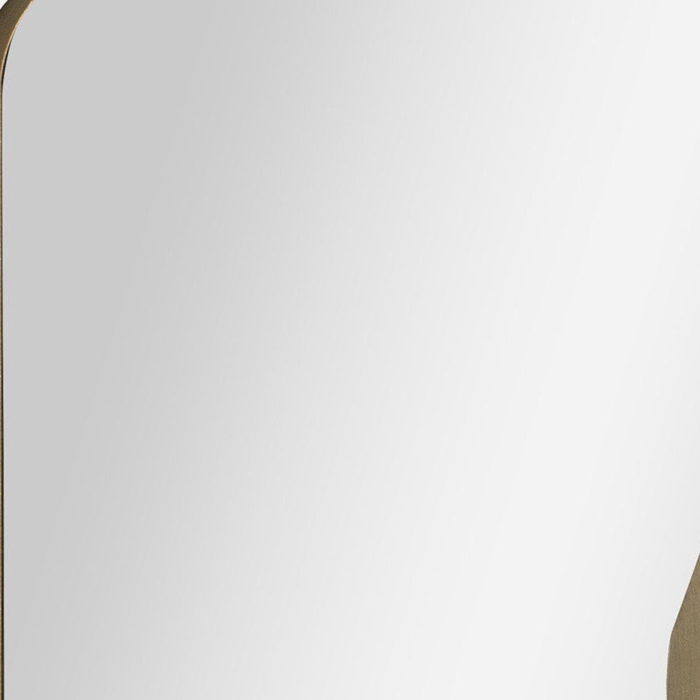 Bronze Metal Accent Mirror - 28-inch