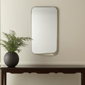 Bronze Metal Accent Mirror - 28-inch