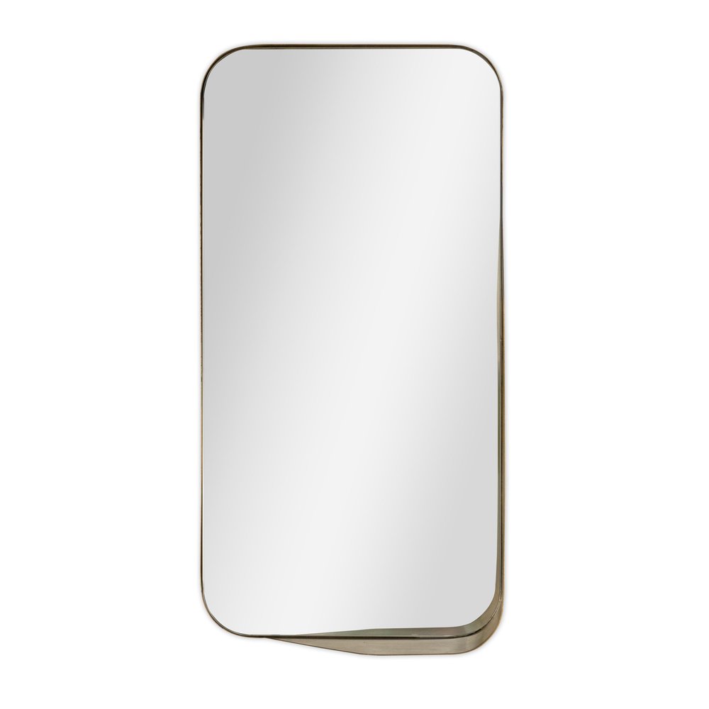 Bronze Metal Accent Mirror - 28-inch