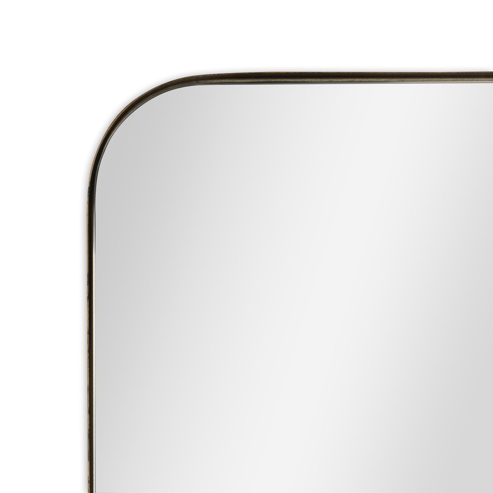 Bronze Metal Accent Mirror - 28-inch