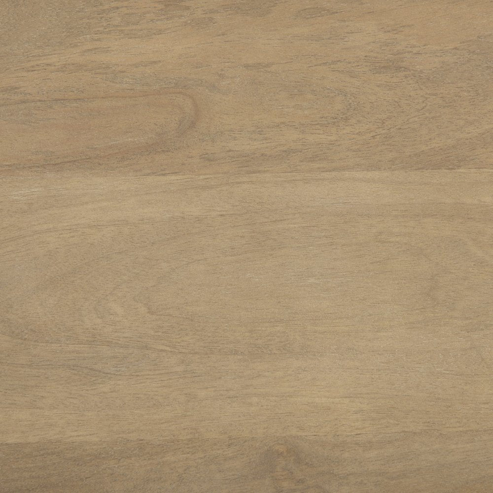 Natural Solid Wood Oval Coffee Table - 48-inch