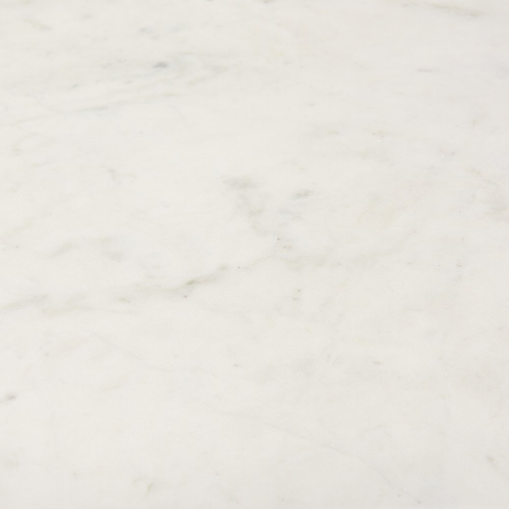 Gray Marble Pedestal Base Round Top Dining Table - 36-inch