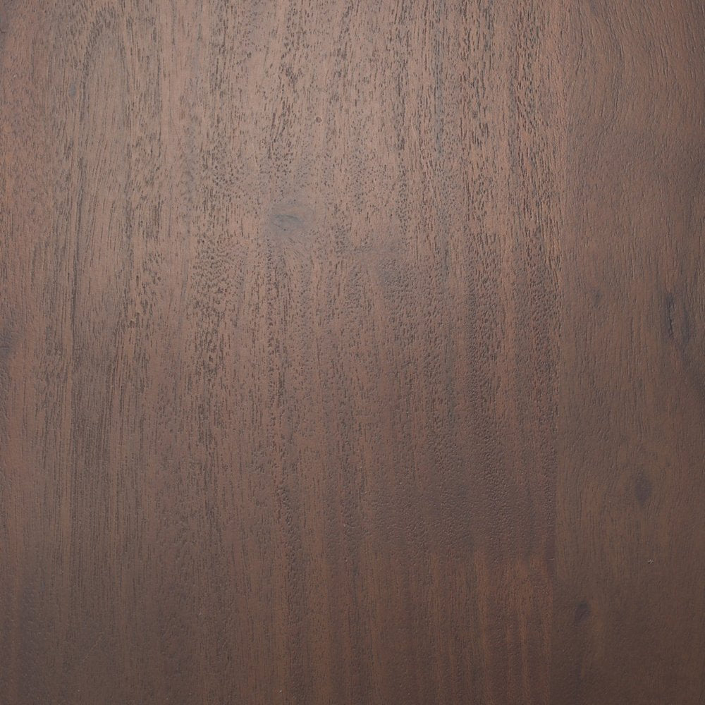 Brown Solid Wood Round Top Dining Table - 48-inch
