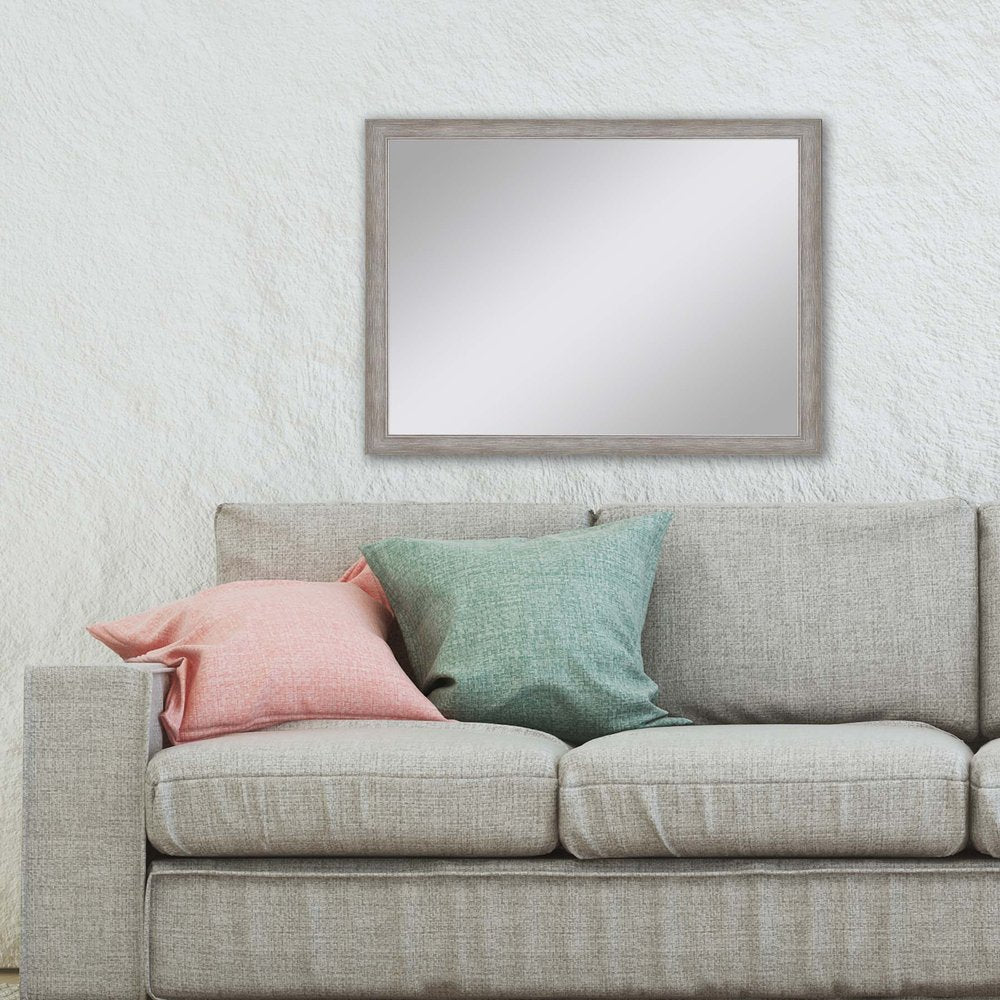 Silver Accent Mirror - 40-inch