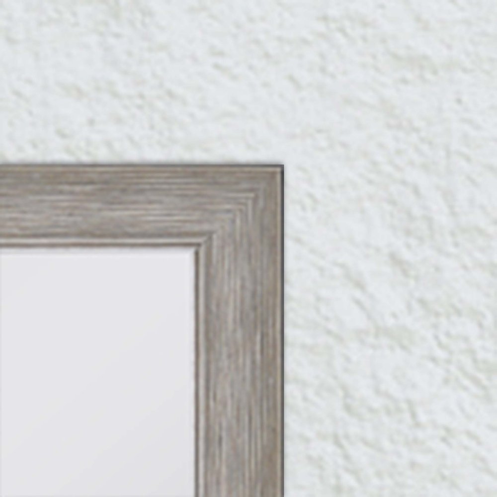 Silver Framed Accent Mirror - 44-inch