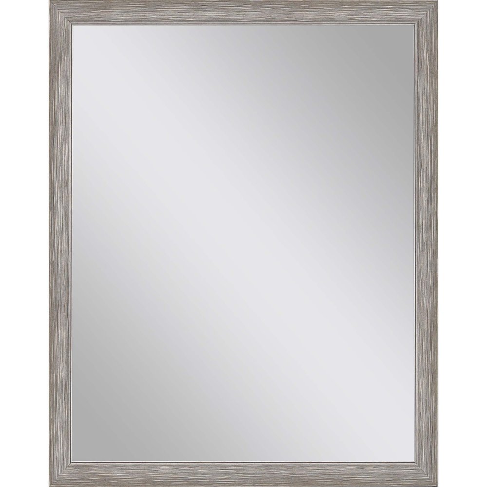 Silver Framed Accent Mirror - 44-inch