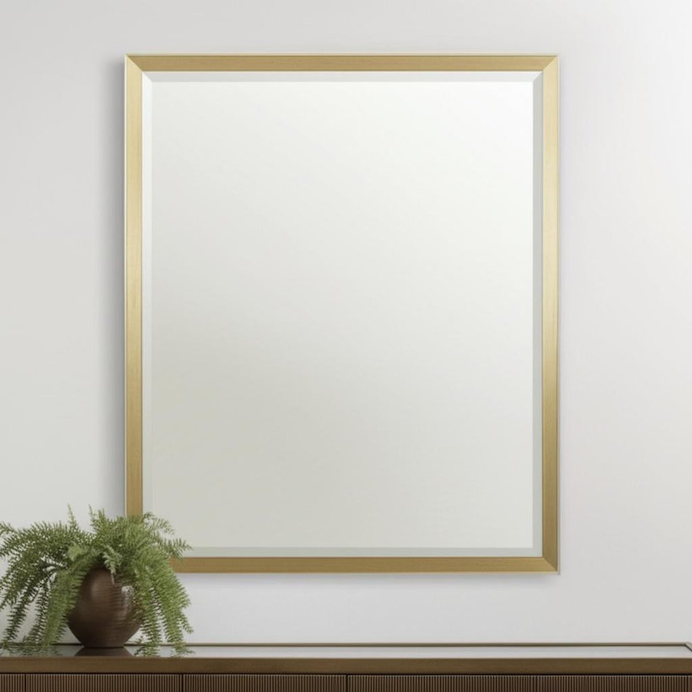 Gold Accent Mirror - 30-inch