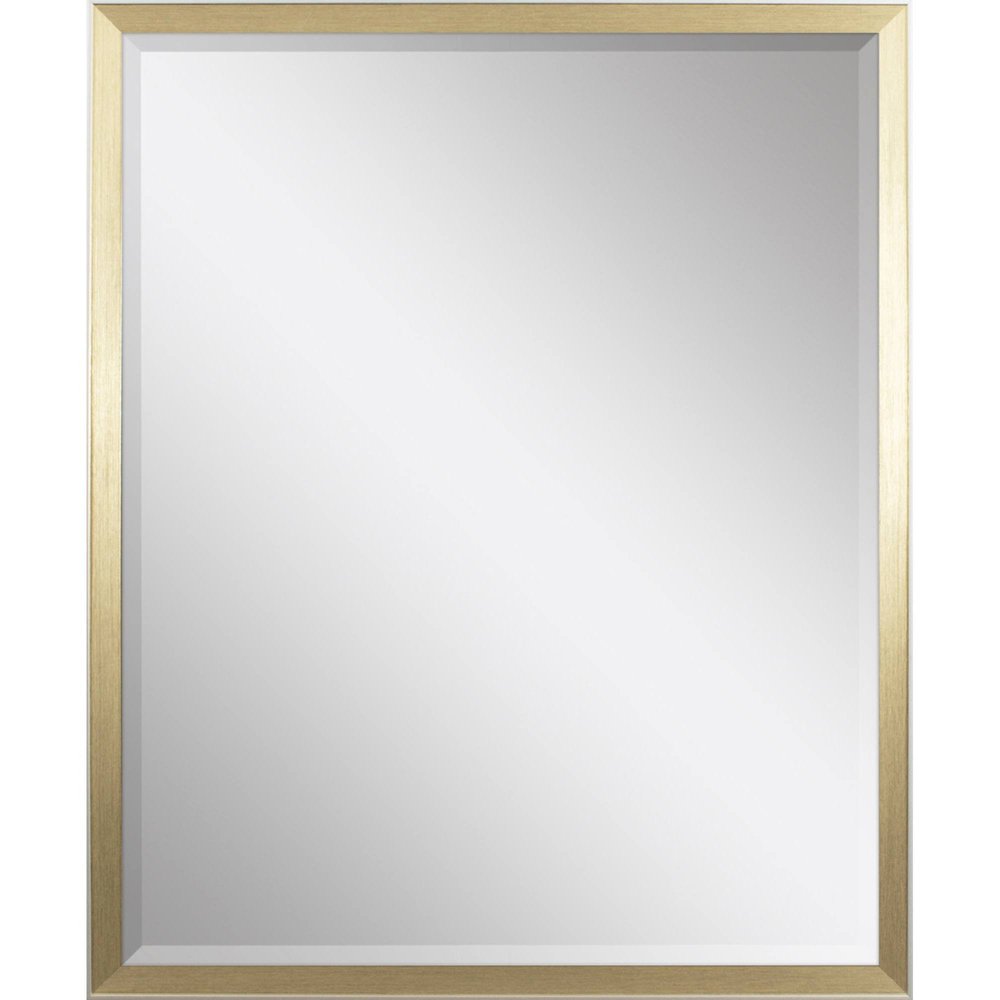 Gold Accent Mirror - 32-inch