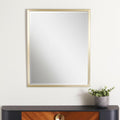 Gold Accent Mirror - 32-inch