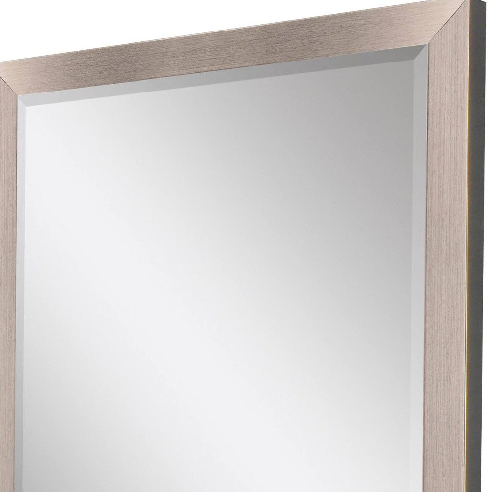 Silver Accent Mirror - 32-inch