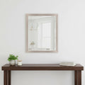 Silver Framed Accent Mirror - 42-inch