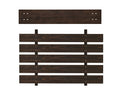 Bridge with Back Slats - Component