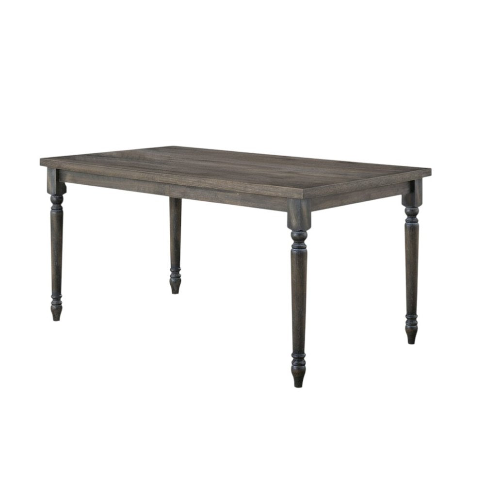 Gray Wood Dining Table - 59-inch