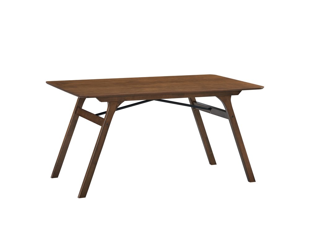 Walnut Wood Dining Table - 59-inch