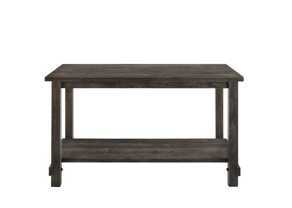 Gray Wood Dining Table - 60-inch